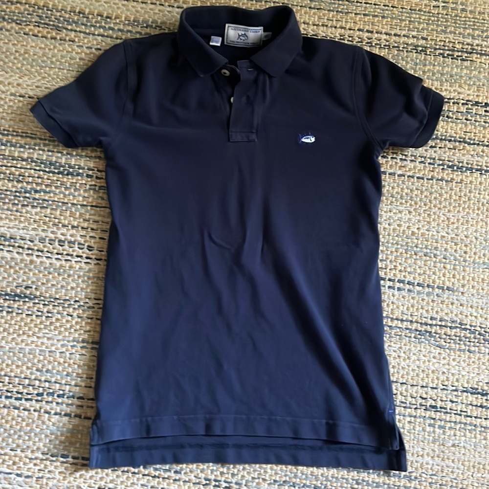 Southern Tide Navy Skipjack Polo